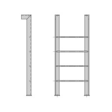 Стремянка СХ-52 5200 мм Серия 1.450.3-7.94