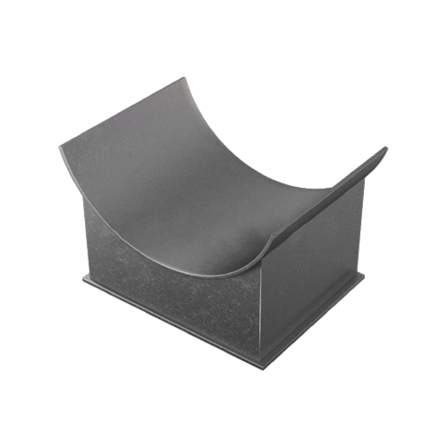 Опора неподвижная приварная для трубопроводов ТЭС и АЭС Ст3 820х600х350х100 мм ОСТ 34-10-616-93 в Волгограде

