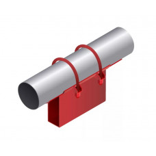 Опора неподвижная приварная корпусная для тепловых сетей исп. А11 / АС11 09Г2С 57х50х170х100 мм ОСТ 36-146-88 1,3 кг