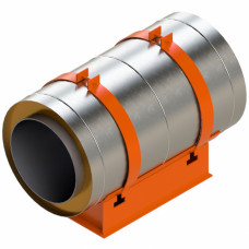 Опора скользящая хомутовая ТС-626.000 720х500х150 мм Серия 5.903-13 выпуск 8-95 65,3 кг