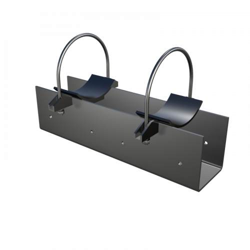 Опора подвижная хомутовая Х3 ОПХ3-100.530 530 мм ОСТ 36-94-83