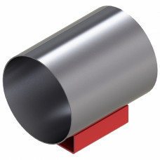 Опора неподвижная приварная швеллерная для тепловых сетей исп. А2 ВСт3 219х120х250 мм ОСТ 36-146-88 2,6 кг