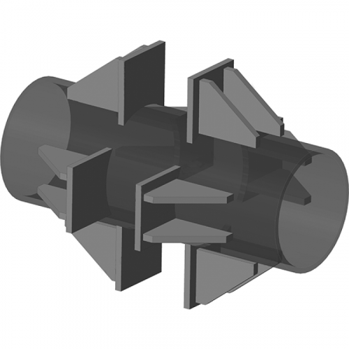 Опора неподвижная четырехупорная для тепловых сетей ТС-661.00.00 630х240х226х870 мм Серия 5.903-13 выпуск 7-95 67,7 кг