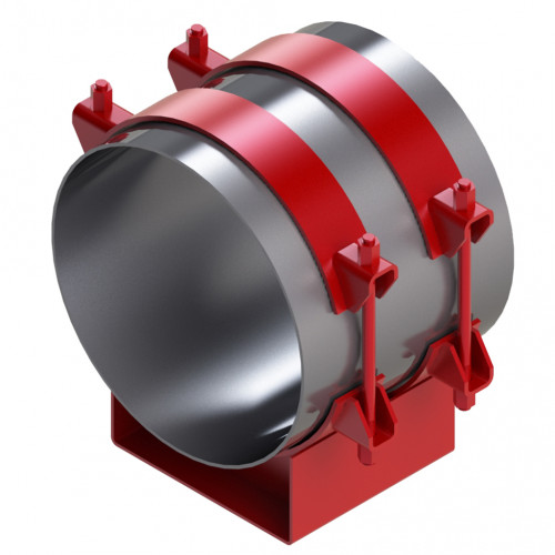 Опора подвижная скользящая бугельная ТС-627.00.000 480х340х100 мм Серия 5.903-10 выпуск 8-95 42 кг